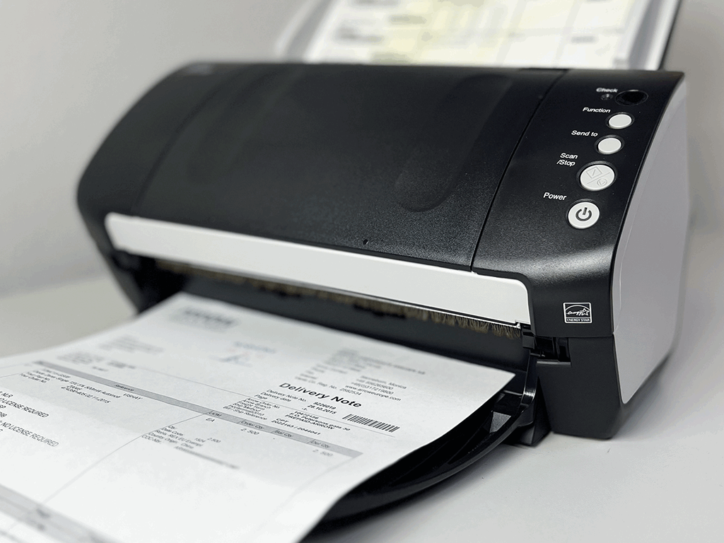 Scan Delivery Notes Delivery note-capture – CompControl - Lager. Logistik. Traceability.